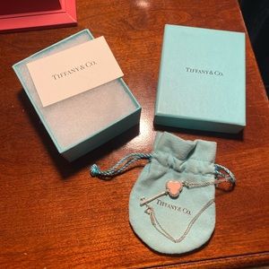 Tiffany & Co. rare pink closed trefoil key